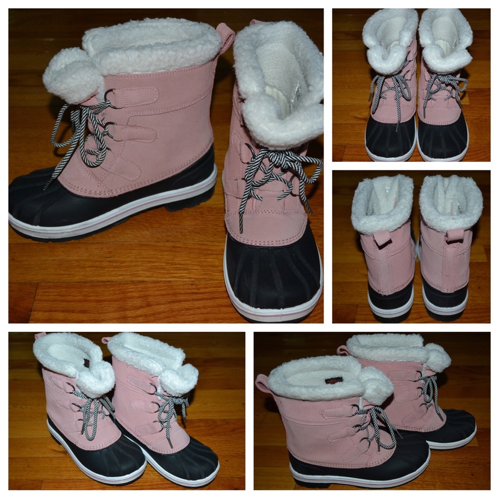 Youth girls Cat & Jack winter boots, size 3